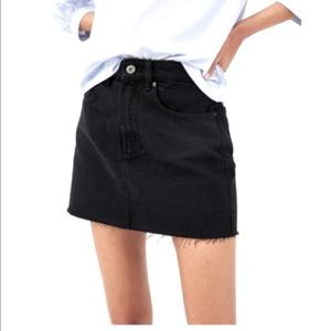 Zara denim skirt